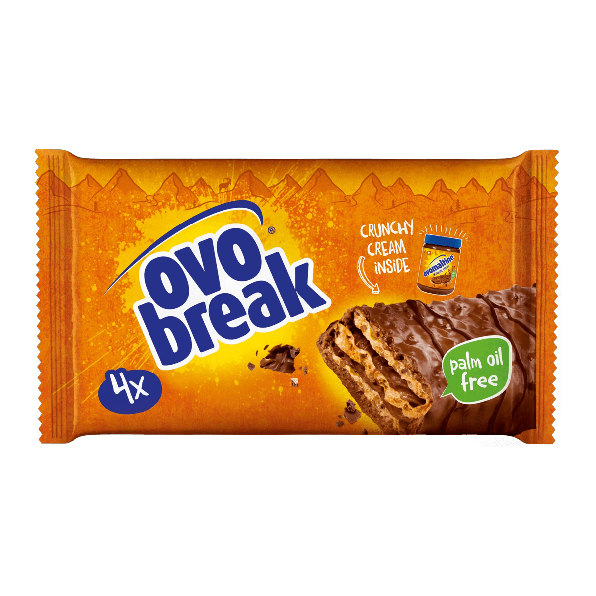 Ovo Break barretta di wafer 156 g