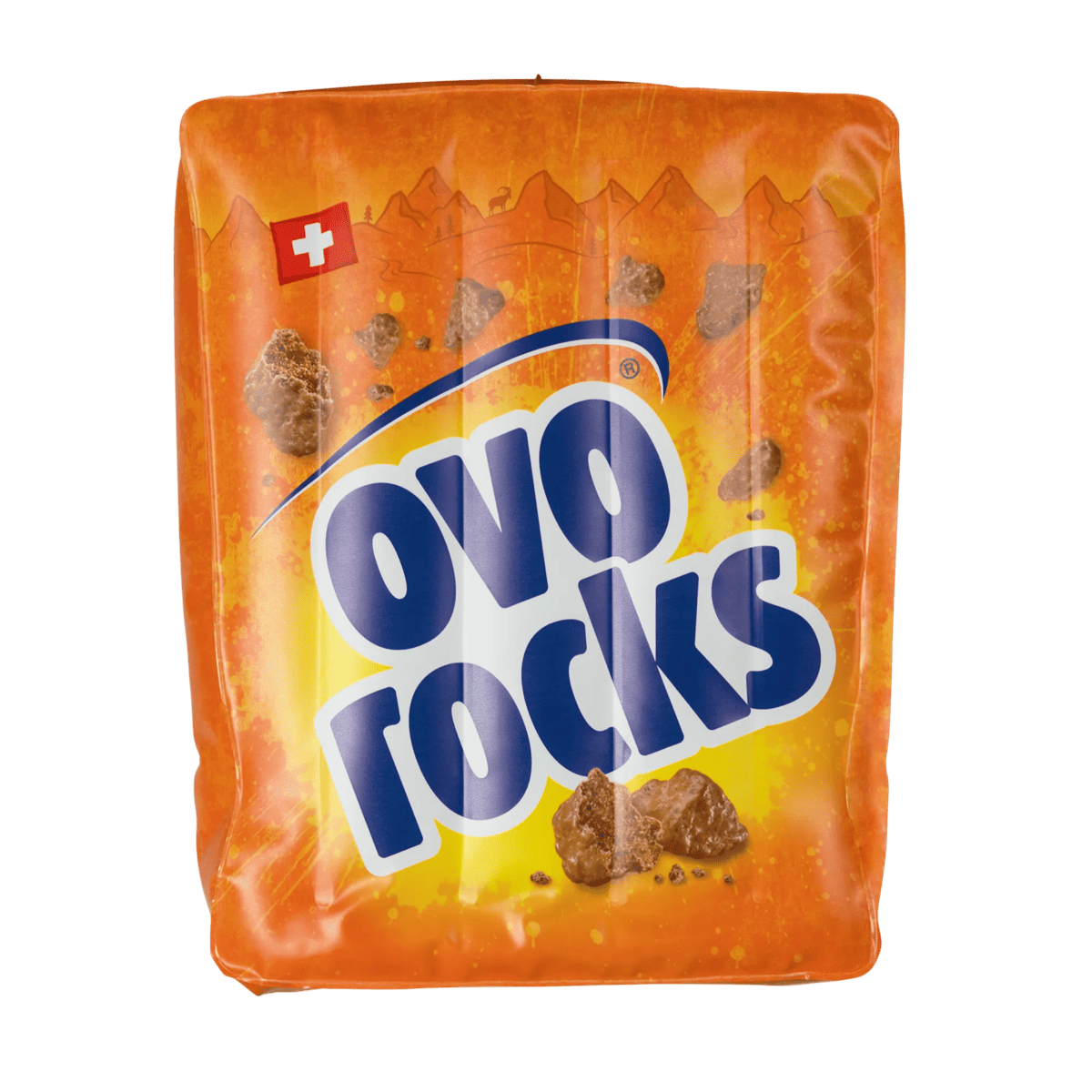 Ovomaltine Luftmatratze Rocks