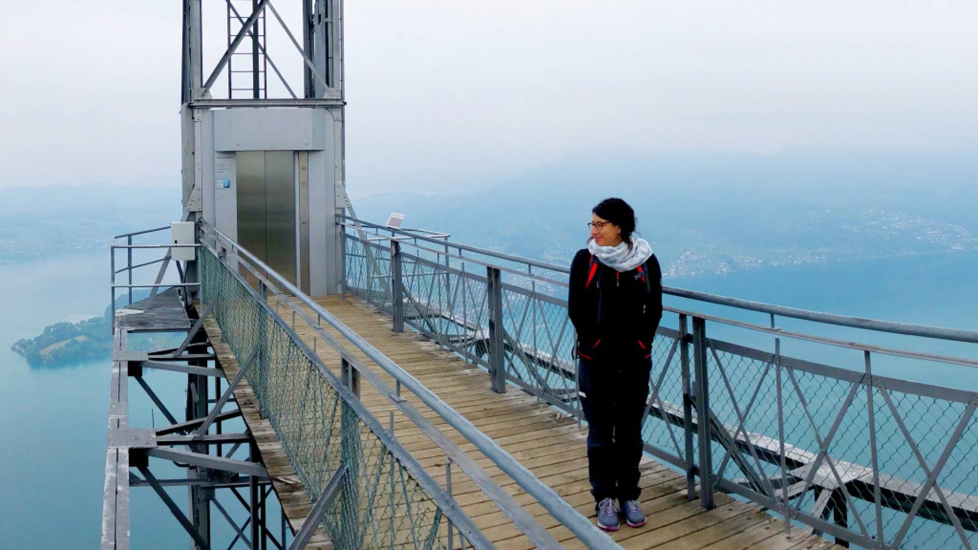 Rita Angelone auf dem Tödi