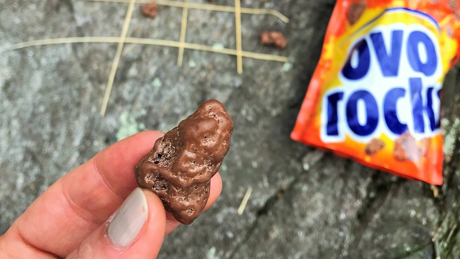 Ovo Rocks auf der Wanderung