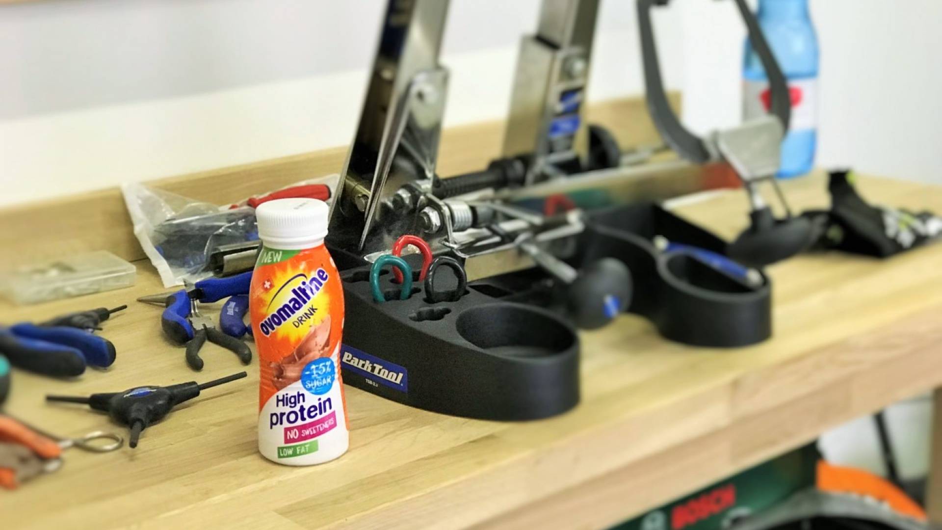 Ovo High Protein Drink auf Werkstatt
