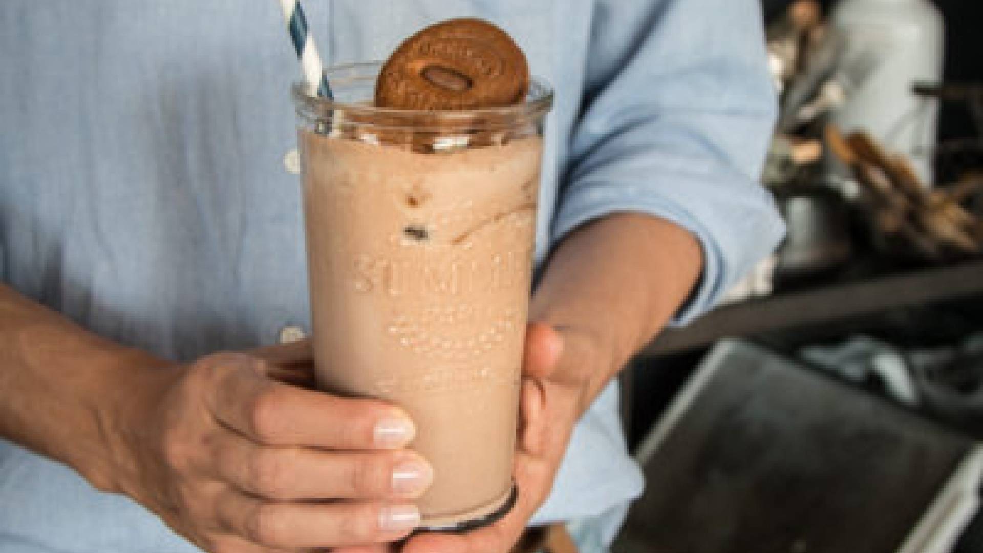 Ovomaltine Crunchy Bananen Shake