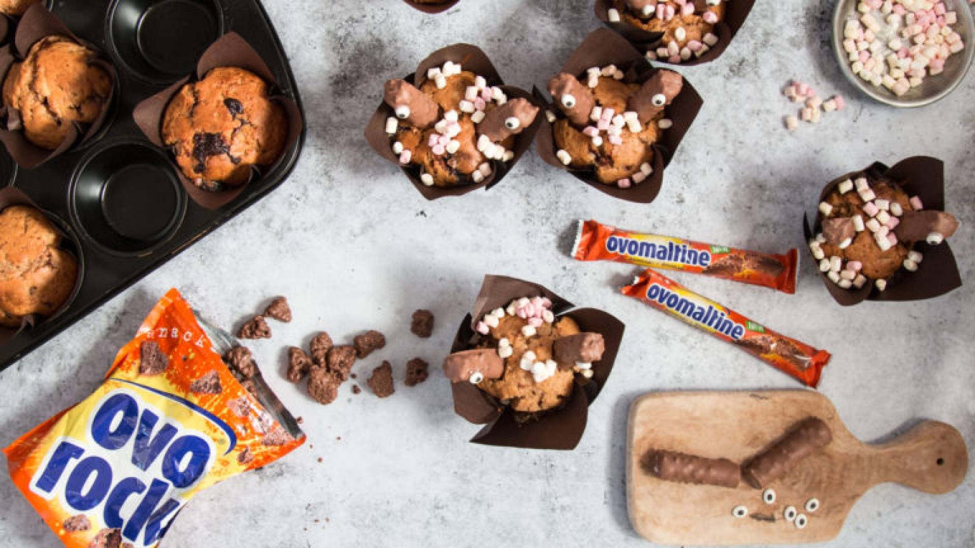 Ovomaltine Muffins