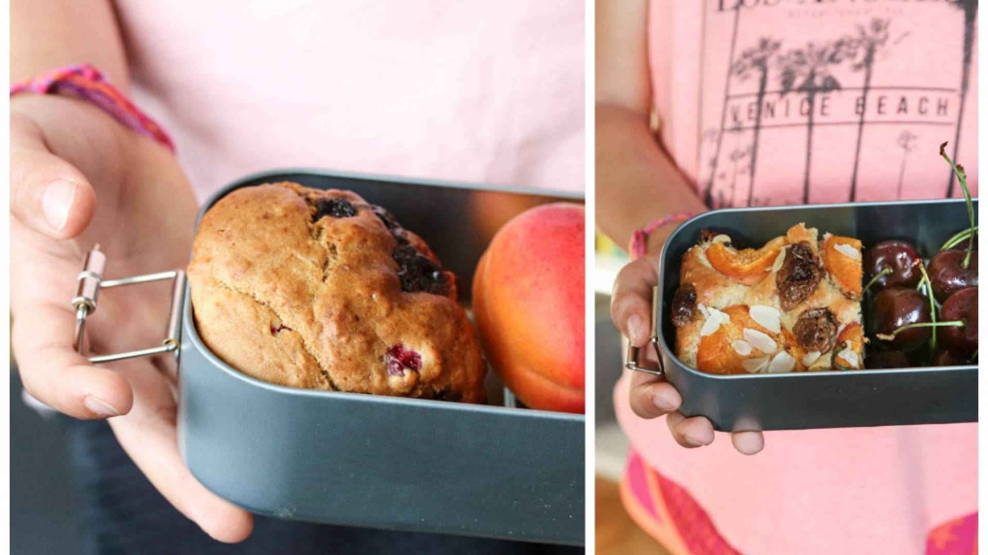Aprikosen-Blechkuchen und die Buttermilch-Brötchen mit Ovo Rocks mit Früchten