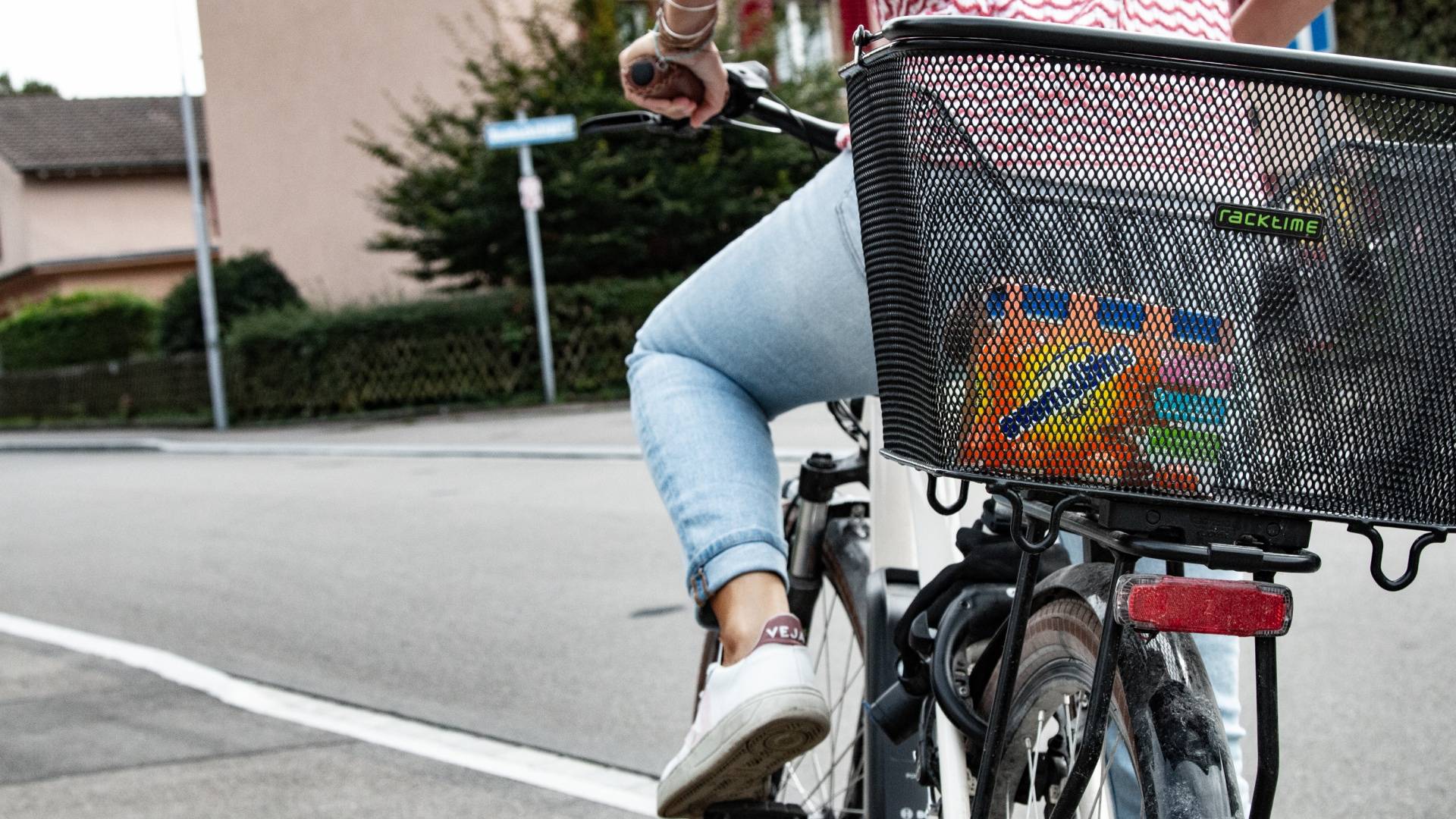 Mit dem Fahrrad unterwegs