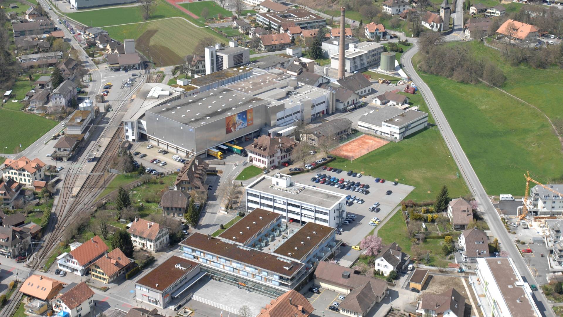 Centro di produzione di Ovomaltina in Svizzera