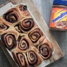 Schokoladen Schnecke mit Crunchy Cream