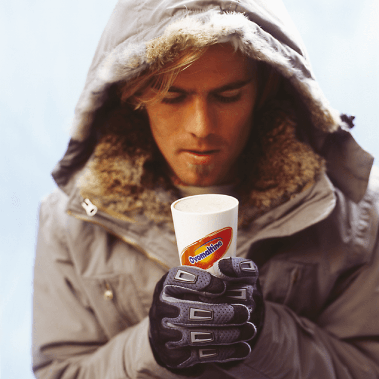 Ovomaltine und Ueli Kestenholz 1998