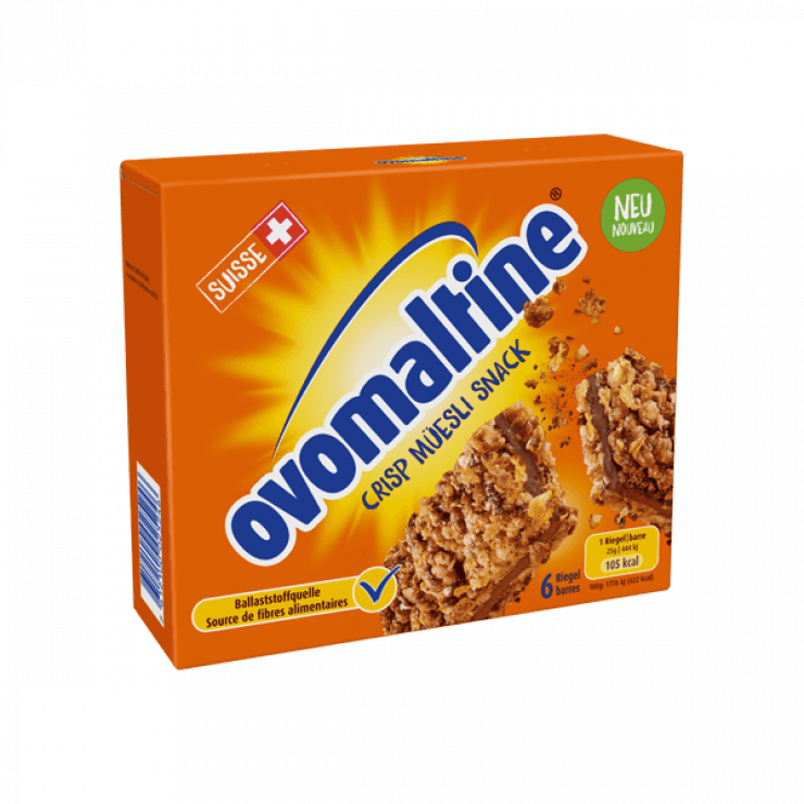 Ovomaltine Crisp Müesli Snack