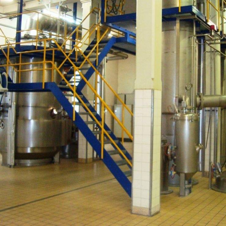 Ovomaltine Herstellung - Mischen und Eindicken von Malzextrakt