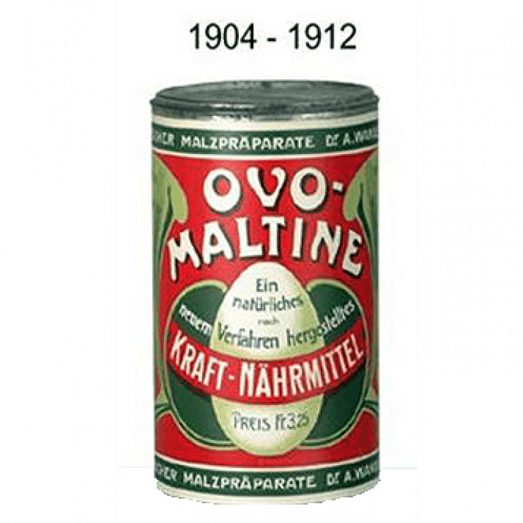 Ovomaltine Dose 1904