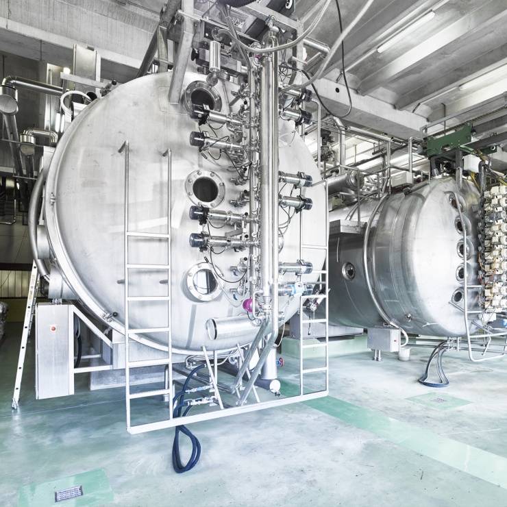 Ovomaltine Herstellung - Trocknen von Ovomaltine