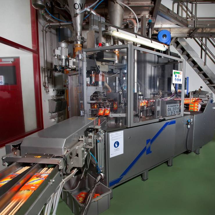 Confezionamento di Ovomaltine in polvere