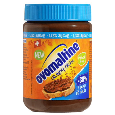 Ovomaltine Crunchy Cream less sugar 380g