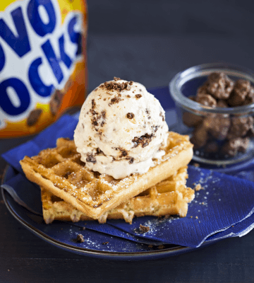 Recette Ovo Rocks crème glace