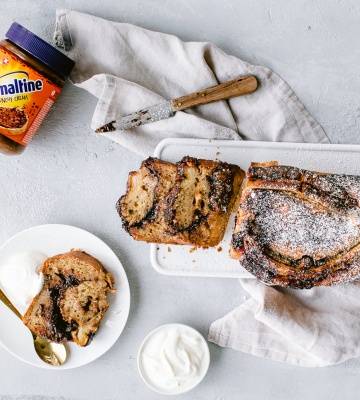 Ovo Crunchy Cream Bananenbrot