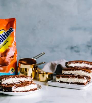 Ovomaltine Milchschnitte