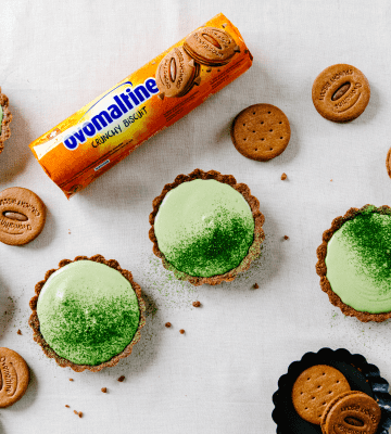 Ovo Matcha Tartelettes